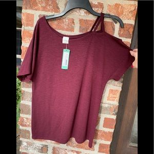 Papermoon cold shoulder top.